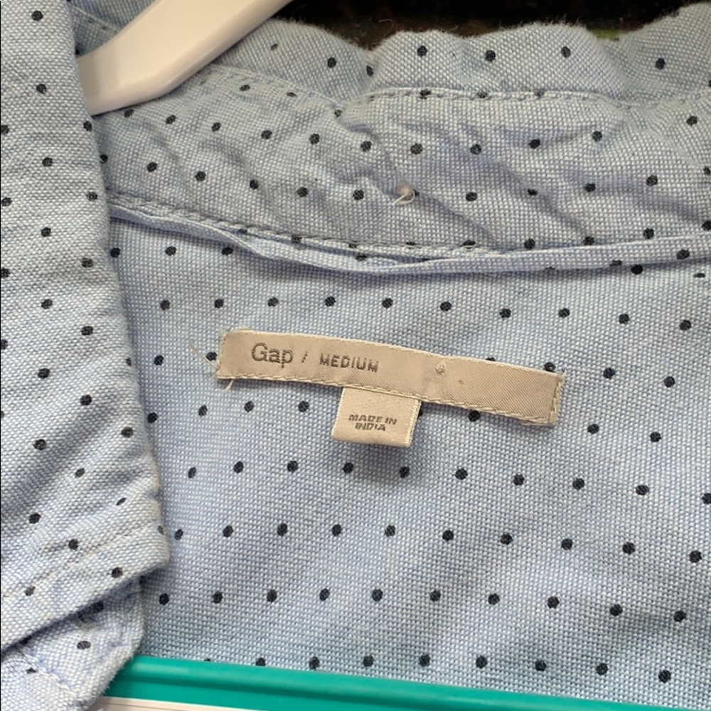 Light Blue Button down - Picture 3 of 3